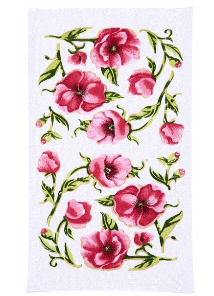 Оптовая продажа кухонные полотенца с цветочным рисунком 38*64 см салфетка для