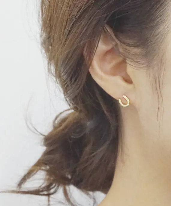 10 пар модные серьги гвоздики в форме подковы|horseshoe stud earrings|fashion earringsstud earrings |