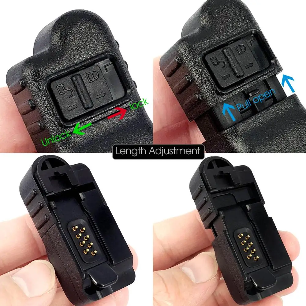 Xir P6600 MTP3250 Plus Walkie Talkie адаптер для M-type 2 Pin Подходит для Motoluola GP88 двухсторонняя радио гарнитура микрофон Аксессуары