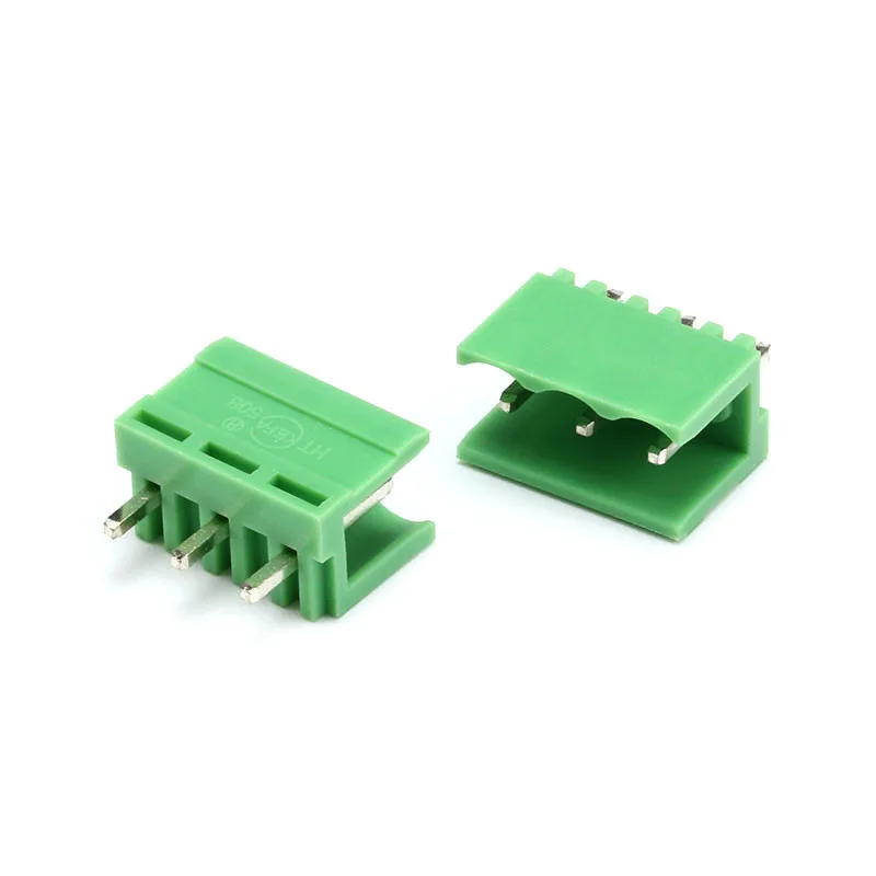 10 шт./лот 2/3/4/5/8 Pin игольчатым подшипником гнездо HT5.08 Терминалы Разъем 5,08 мм шаг разъем печатной платы Клеммная колодка 300V 10A - Цвет: 3P