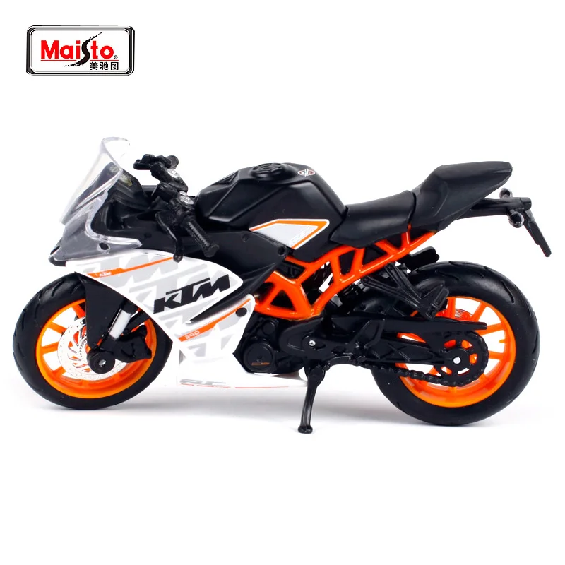 Модель мотоцикла MAISTO 1:18 KTM RC 390 литая игрушка новая в коробке бесплатная доставка