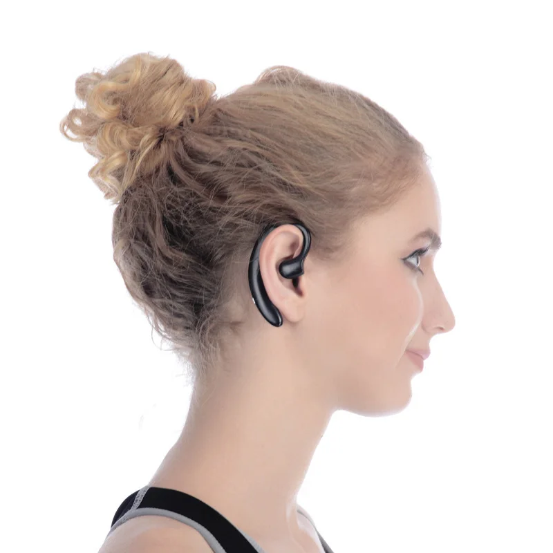 2019 Горячие Bluetooth 5 0 костной проводимости наушники спортивные стерео ушные крючки