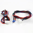 2 шт., кабель горячей линии Anet 12 В24 В для 3D-принтера 220*220300*300*3 мм A6 A8 e10 e12 E16 heatbed RepRap i3