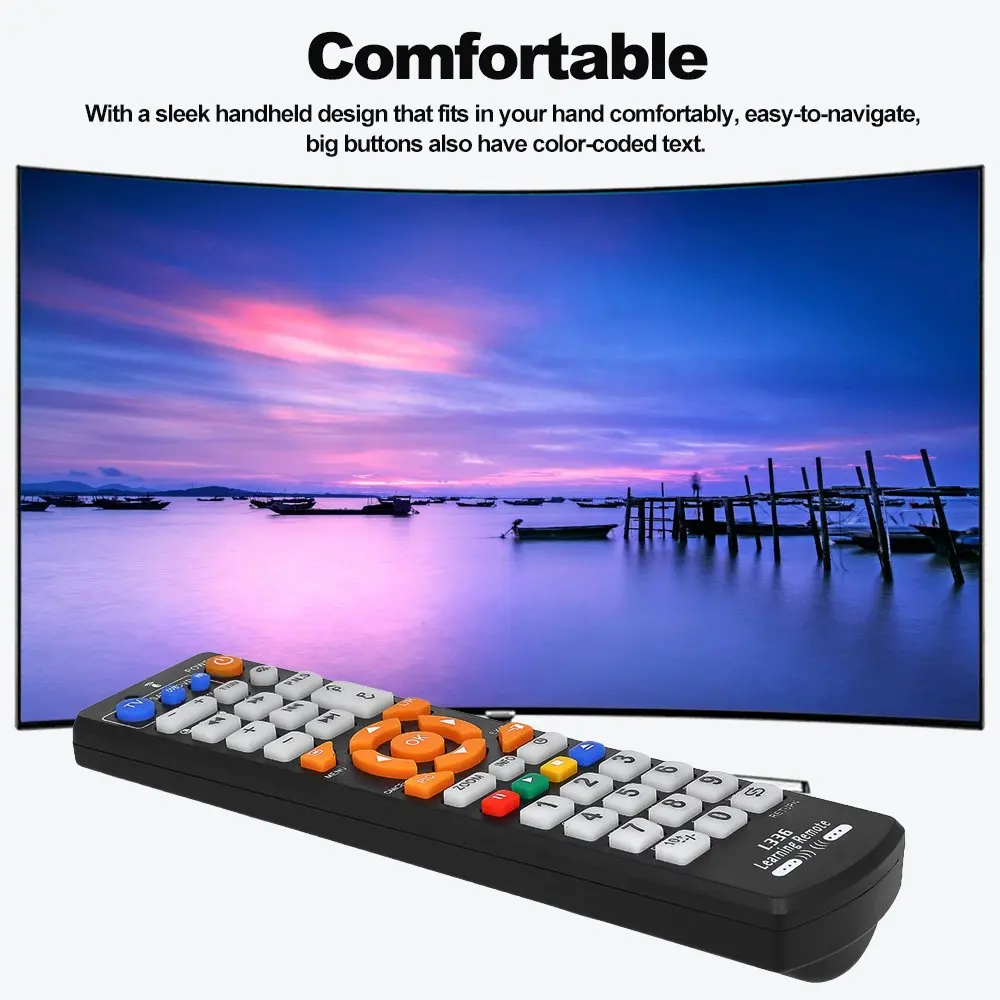 Universal TV Remote Control Wireless Smart Controller Replacement with Learning Function for CBL DVD | Электроника