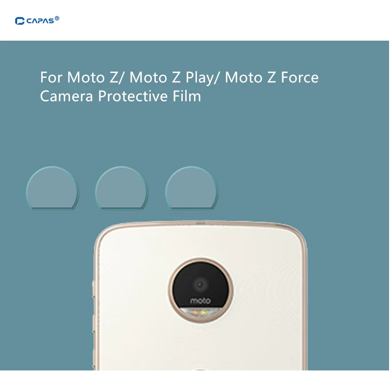 3 шт. для Motorola Moto Z Play/Moto Force Droid задняя камера стеклянная Защитная пленка задней