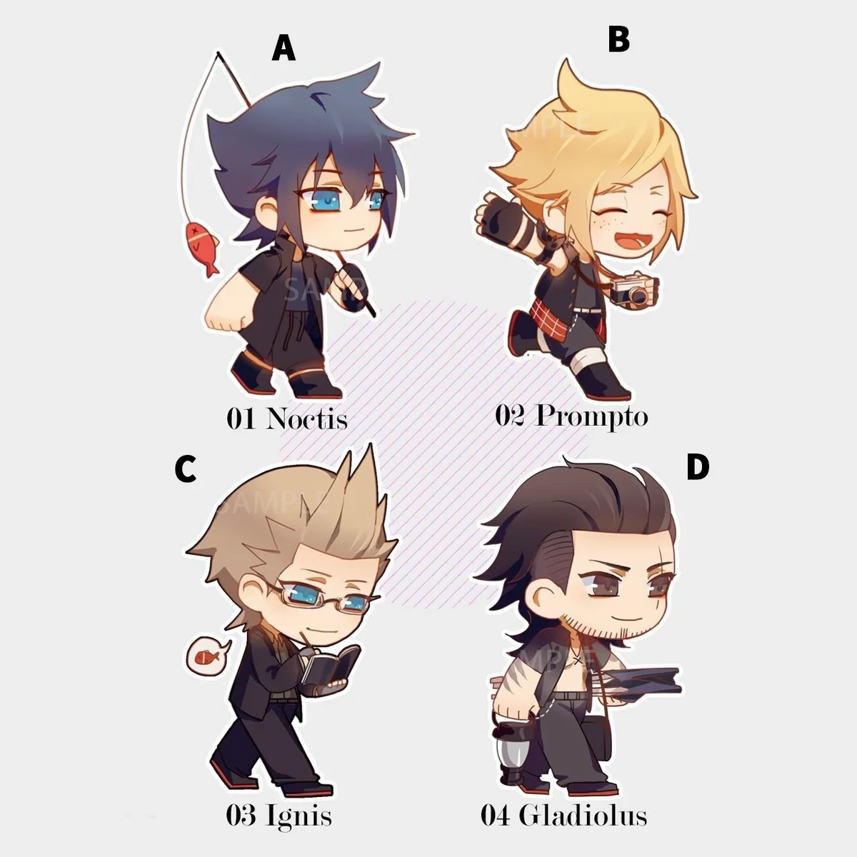 FInal Fantasy XV FF15 брелок для ключей Ремешок рисунок Noctis Regalia Prompto Ignis | Тематическая