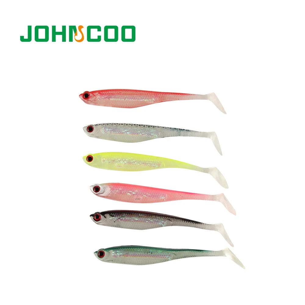 6 шт. силиконовая рыболовная приманка 10 5 см 4 г|fishing wobblers|fishing lurefishing silicone |