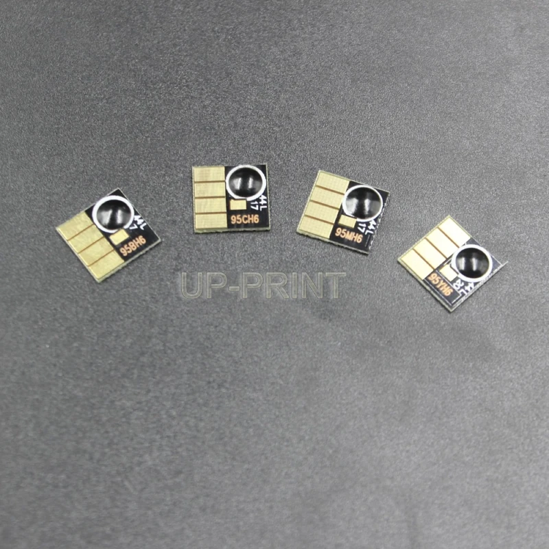 На шнуровке, 4 цвета микросхема автоматического сброса Совместимость для hp 952 953 954 955 ARC чипы для hp OfficeJet Pro 8210 8710 8715 8716 8720 8725 8730