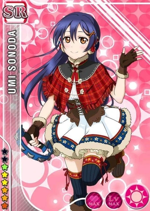 

Anime! Love Live! Sonoda Umi Snow Mountain Awaken December Uniforms Cosplay Costume Christmas Outfit For Female Free Shipping