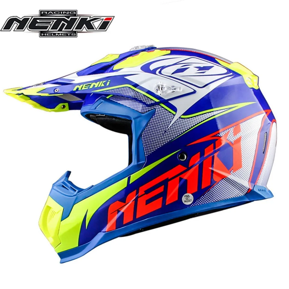 Мотоциклетный шлем NENKI для мотокросса внедорожный Casco Capacete Cross downdown мото MTB MX ATV DH