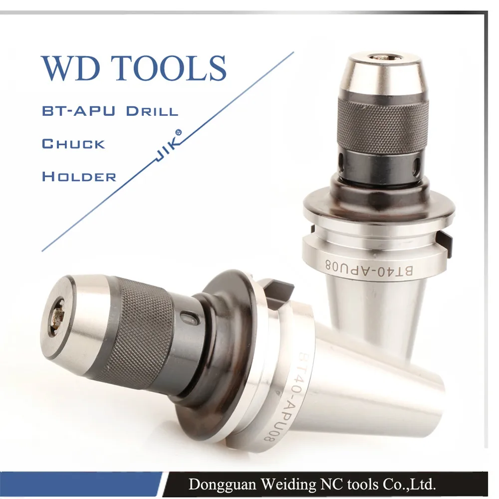 Фото JIK Brand BT/APU keyless drill chuck with high precision 0.05mm good quality tool holder JIK Brand BT/APU keyless drill chuck with high precision 0.05mm good quality tool holder