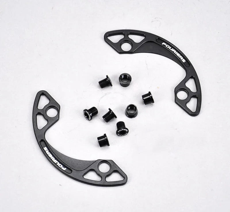 1 шт. CNC сплав Fouriers MTB велосипедная цепь Bash Guard крепление цепное кольцо направляющая 30-40T p.c. D 104 мм