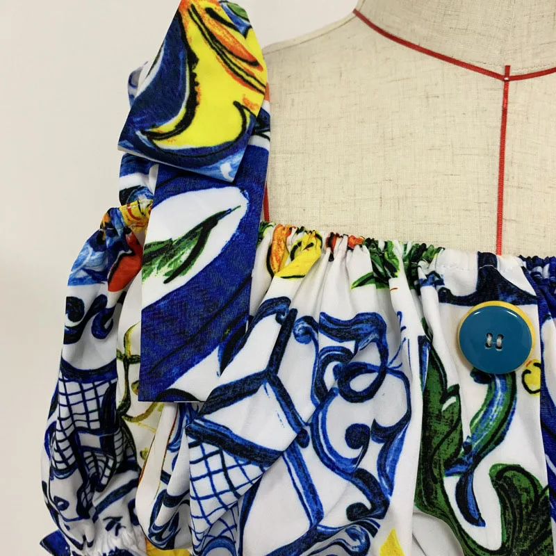 Летний комплект SEQINYY Новинка лета 2020 модный дизайн короткий эластичный Топ + мини