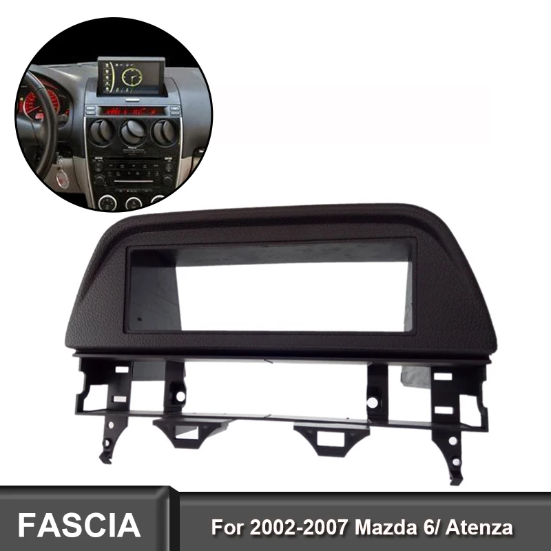 Однодиновая Автомобильная радиоустановка для MAZDA 6 Atenza 2002-2007 стерео аудио панель