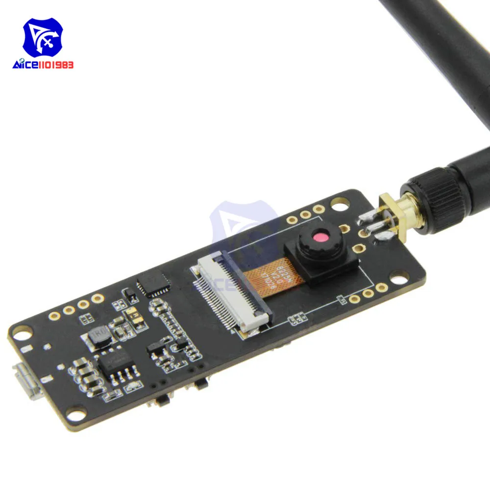 Normal Camera ESP32-Cam беспроводной модуль OV2640 Нормальный/Рыбий глаз объектив камеры SMA WiFi 3Dbi антенна 0,9" OLED ЖК-Плата развития для Arduino - Цвет: Normal Camera