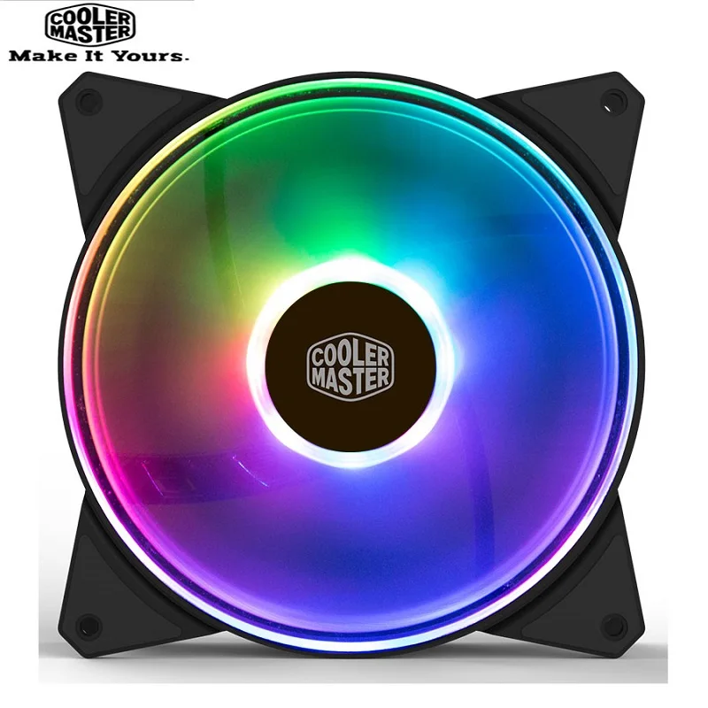 Кулер Мастер MF140 ARGB 14 см RGB 5 V/3PIN компьютер чехол тихий PWM Fan PC Процессор радиатор водяного охлаждения 140 мм заменяет вентиляторы