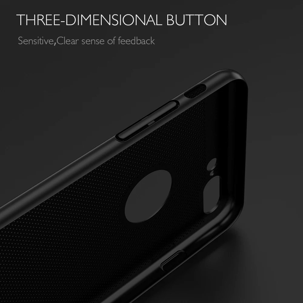 KISSCASEUltra тонкий телефон чехол для iPhone 6 6s 7 8 Plus полые теплоотвод Чехол Жесткий ПК 5 5S