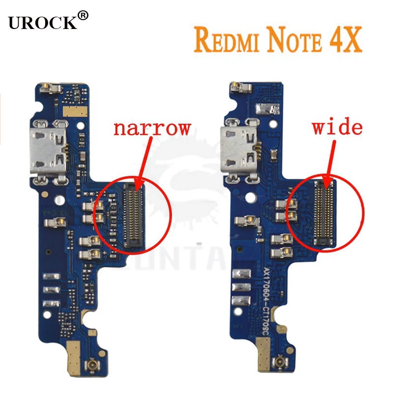 Зарядное устройство для Redmi Note 4X с USB-портом штекер подключения док-станции гибкий