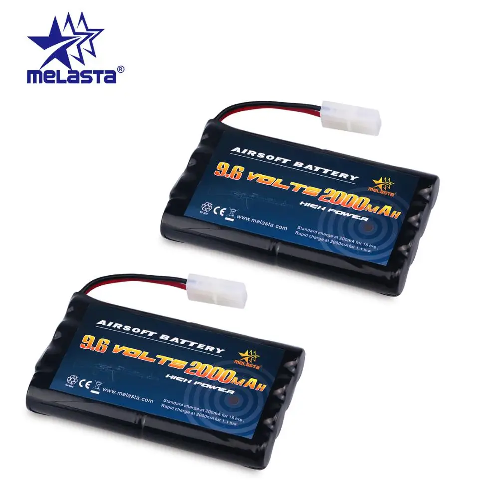 Батарейный блок Melasta NiMH 2 шт. 8S AA 9 6 в 2000 мАч с разъемом Tamiya для радиоуправляемых