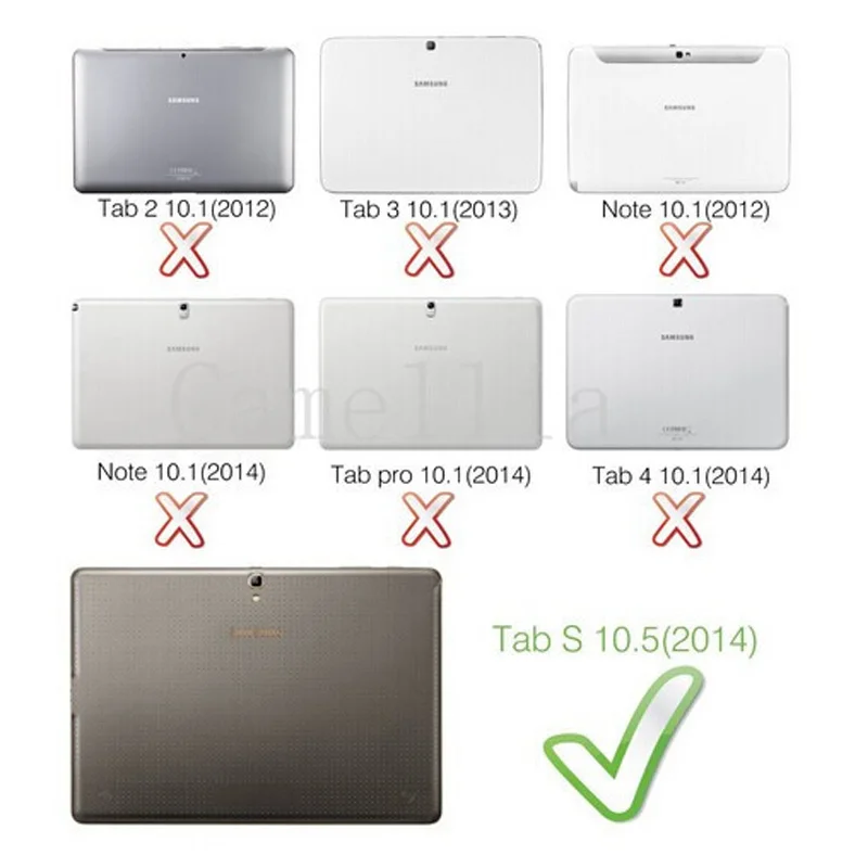 Чехол книжка CucKooDo для Samsung Galaxy Tab S 10 5 SM T800 роскошный вращающийся на 360 градусов