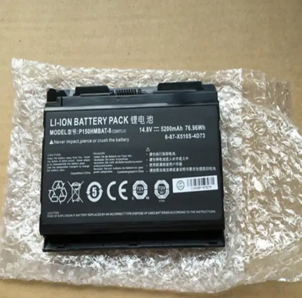 Новый оригинальный аккумулятор для Hasee K670E K670D THUNDEROBOT G170P TERRANS FORCE X811 P150HMBAT 8 14 V