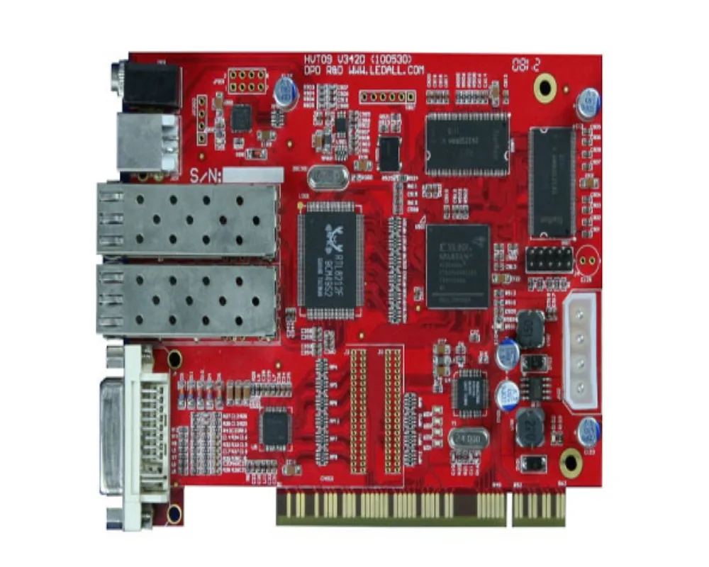 

Support single optical fiber module (DBS-HVT09FT) led controller card