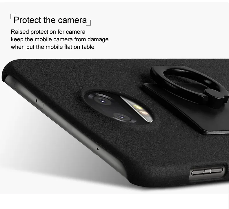 Для Motorola Moto Z2 Play чехол Imak ковбойский чехол и защита экрана с подставкой задняя крышка с кольцом для пальца подставка