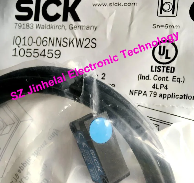 100%Authentic original IQ10-06NNSKW2S SICK Proximity switch