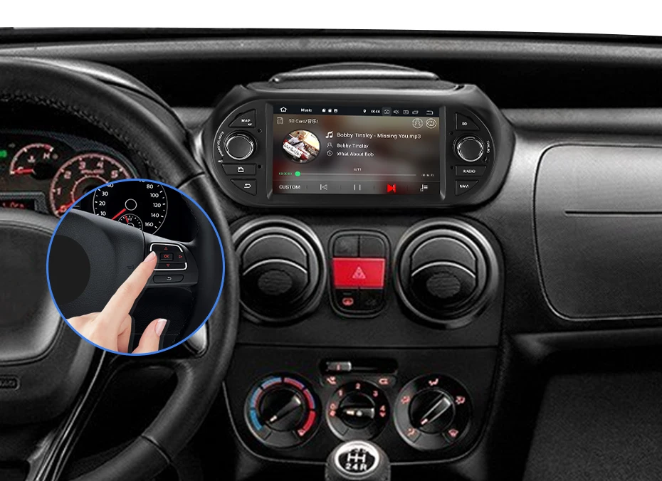 Isudar 1 Din Авто Радио Android 9 для FIAT/Fiorino/Qubo/Citroen/Nemo/peugeot/Bipper Автомобильный мультимедийный аудио плеер gps USB DVR DSP