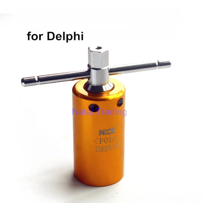 for Delphi Инжекторный клапан common rail, измерительный блок, инструмент для ремонта топливного инжектора, катушка, Регулировочная линейка, инструмент для ремонта топливного автомобиля - Цвет: for Delphi