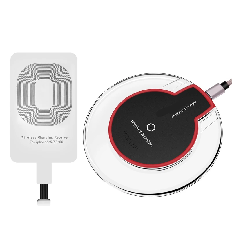 Универсальное беспроводное зарядное устройство Qi оригинальная зарядная панель