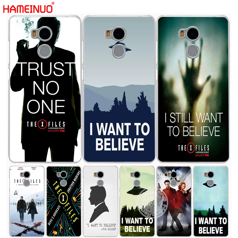 HAMEINUO X файлы я хочу верить чехол для телефона Xiaomi redmi 4 4A 1 1s 2 3 3s pro note 4X 5A|phone cases|note