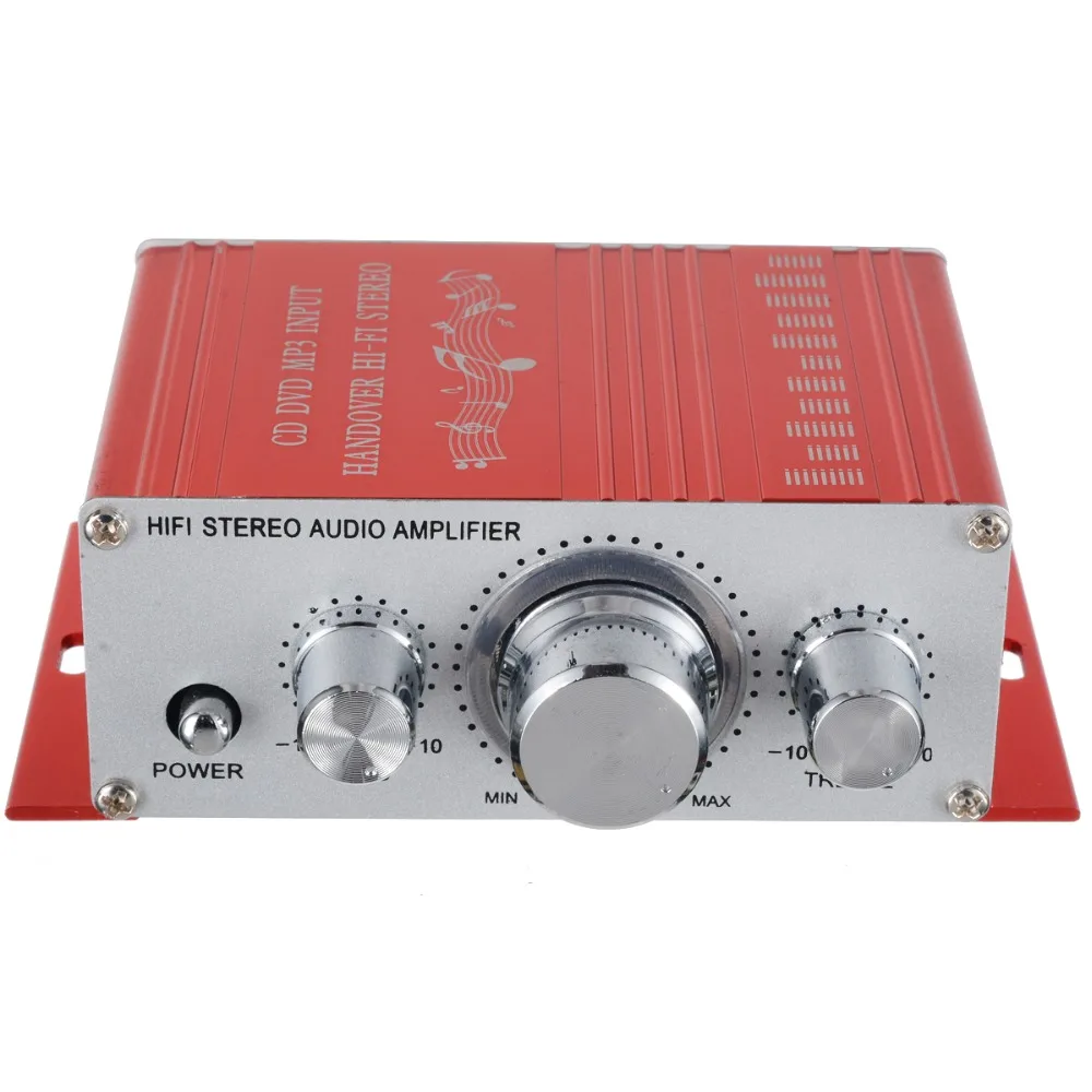 12V 2 канала Hi Fi стерео аудио усилитель мини цифровой HiFi Домашнее Мощность для