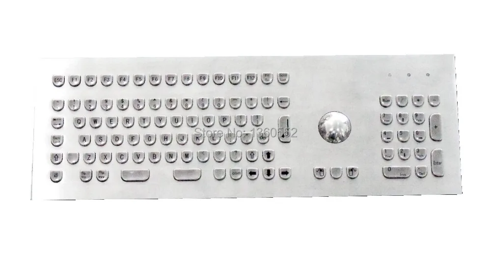 Панель из нержавеющей стали промышленная клавиатура с полной раскладкой и