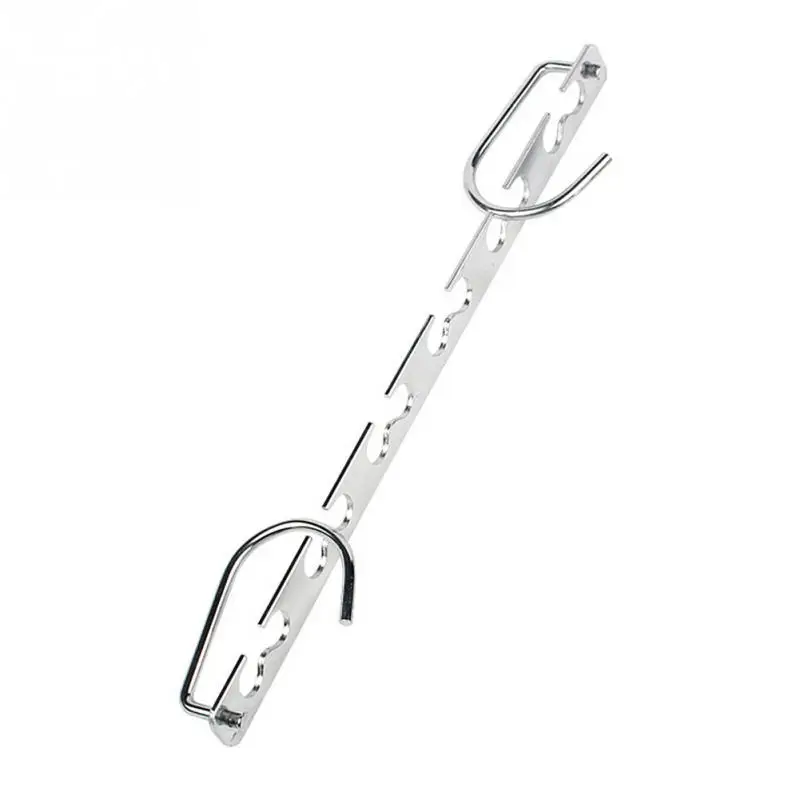 Y-shape hanger Новые многофункциональные металлические вешалки 37 см с 6 отверстиями для экономии пространства с крюком, волшебный органайзер для одежды, железная сушилка для одежды - Цвет: Y-shape hanger