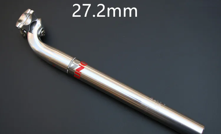 float back 27.2mm UNO алюминиевый сплав Подседельный штырь Черный Серебряный горный MTB/дорожный велосипед сиденье трубки 27,2 30,9 31,6 мм Прямые задний плавающий пост - Цвет: float back 27.2mm