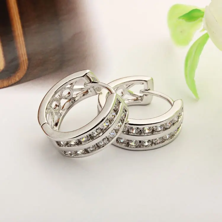 Женские маленькие серьги кольца E1420 бижутерия|earring set jewelry sets|earring jewelryearrings icon |