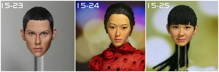 [ESTARTEK] 2015 kumik 1/6 женский Дамский чехол для телефона голову лепить KM15 6 ~ 32 детей