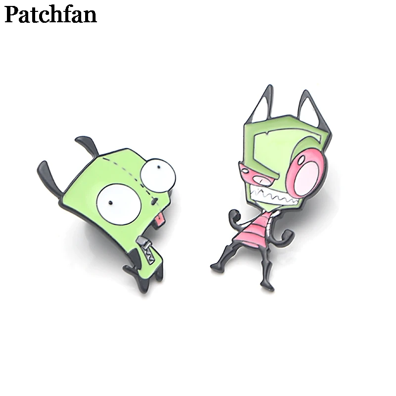 Patchfan Захватчик Зим броши для мужчин и женщин Прайд цинк эмаль шпильки медаль для рубашки рюкзак одежда сумка Декоративные значки A2141