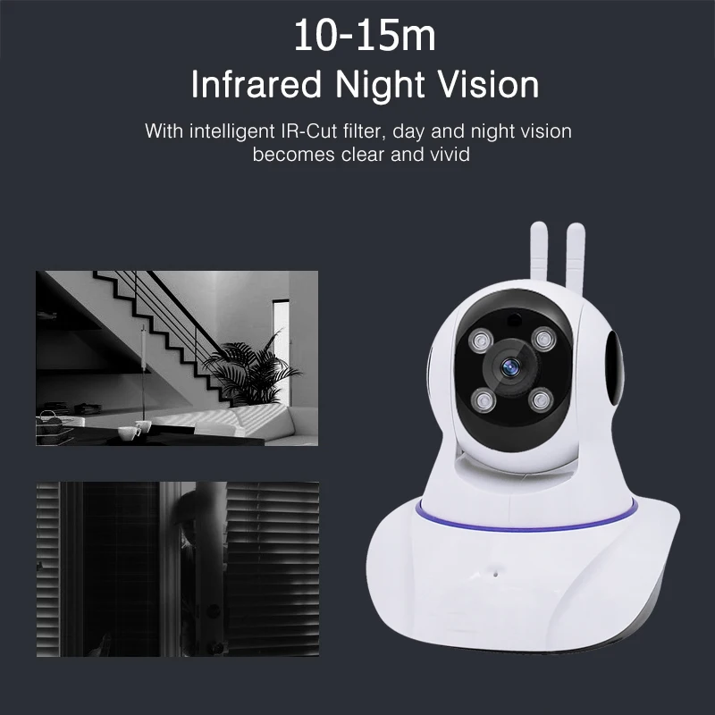 Wifi ip камера наблюдения Беспроводная HD 720P Мини PTZ системы безопасности Wi Fi P2P CCTV