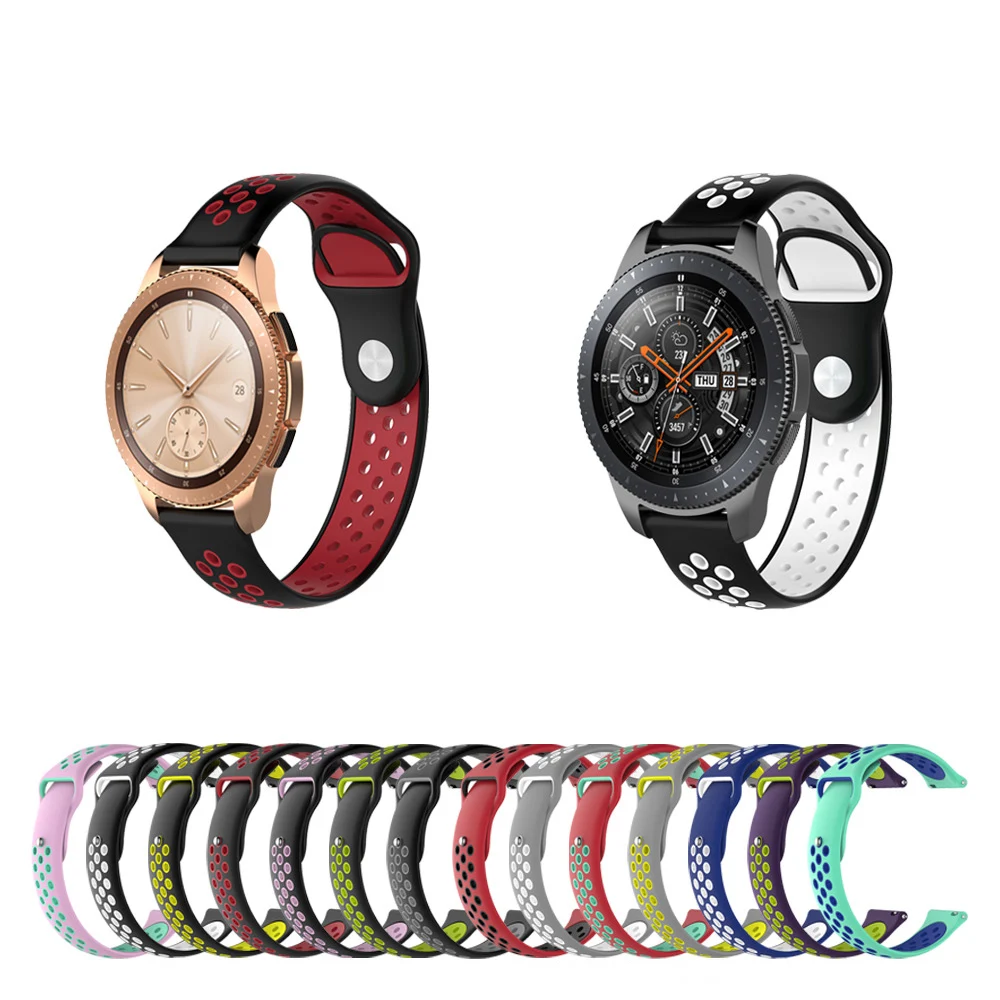 Силиконовый ремешок для часов Fossil Sport умных sport 43 мм FTW4019 сменный спортивный