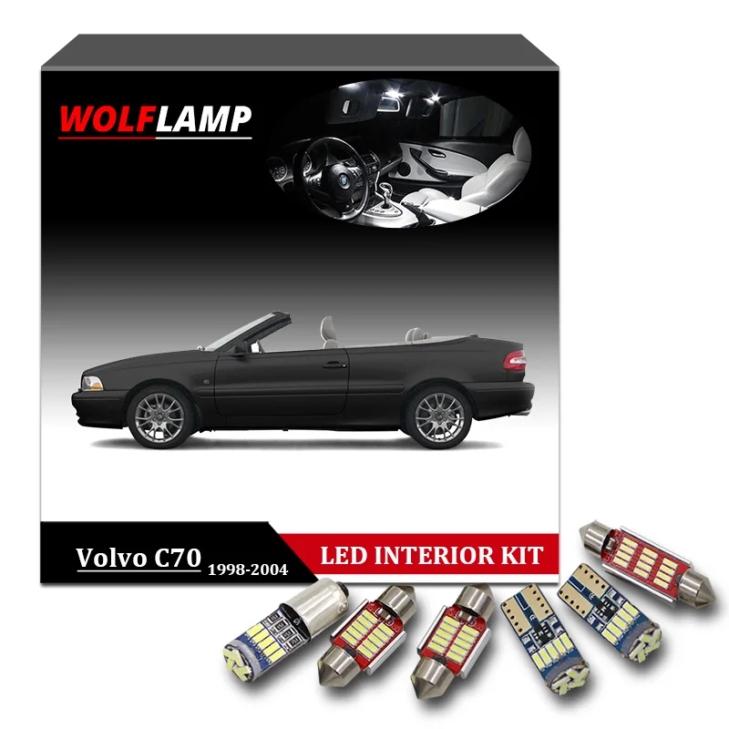 Wolflamp 14 шт. Canbus Ледяной Синий Комплект светодиодный светильник льный свет s для 1998