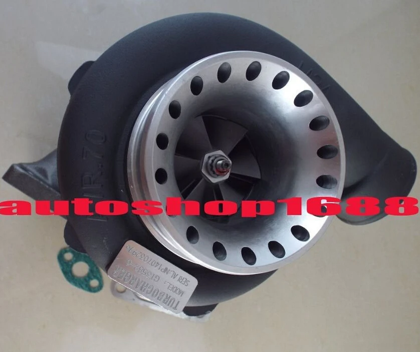 GT35 GT3582 черный AR.70 анти-всплеск AR.63 воды и охлаждения 400-500hp T3 фланец 5 болтов турбокомпрессор