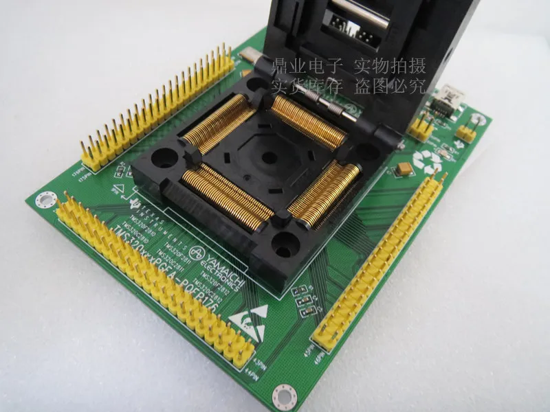 Оригинальное тестовое сиденье TI IC TMS320F2810 TMS2811 TMS320F2812 программа горения TMS320F28332
