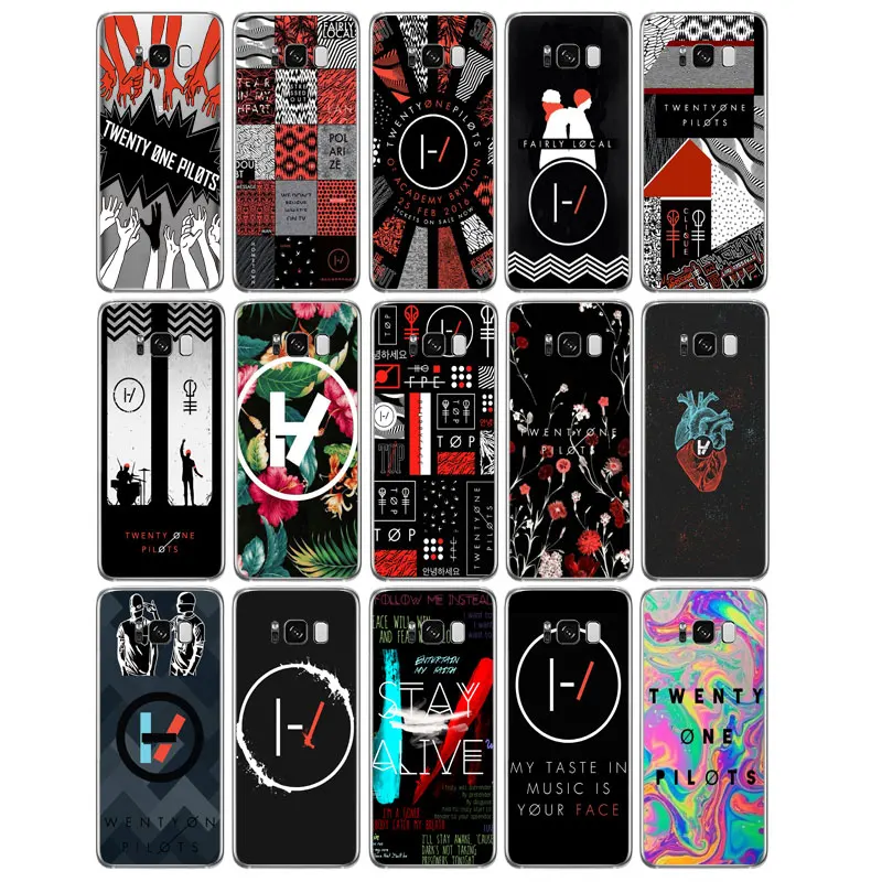 DREAMFOX L552 Twenty One Pilots Мягкий ТПУ силиконовый чехол для samsung Galaxy Note S 7 8 9 10 11 10E 11E Lite Edge Plus