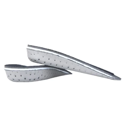 

COSW 2pcs StyleMen Women Increase Height High Half Insoles Memory Foam Shoe Inserts Cushion Pads 2.3cm/0.9in