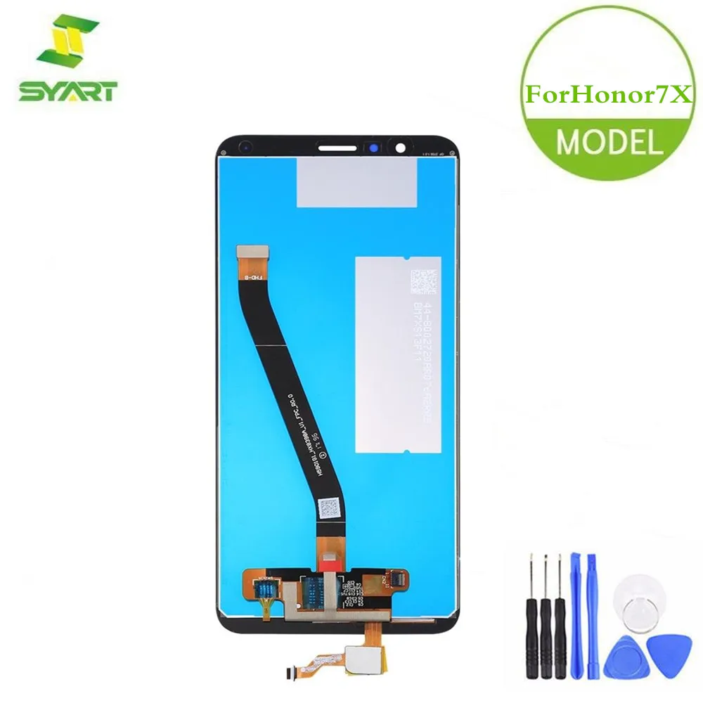 

For Huawei Honor 7X BND-L21 BND-L22 BND-L24 5.93 inch LCD display For Mate SE Touch Screen Digitizer Assembly Frame