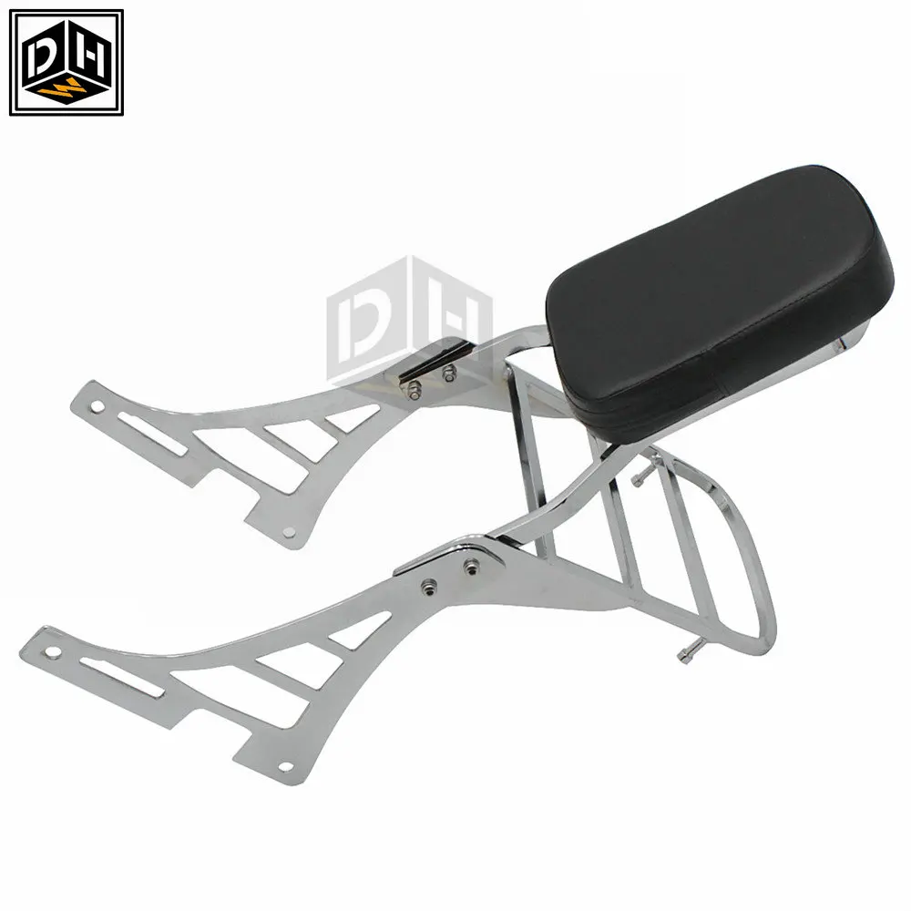 Черная задняя спинка для мотоцикла с подушкой Harley XL883 XL1200 2004-2013 | Автомобили и