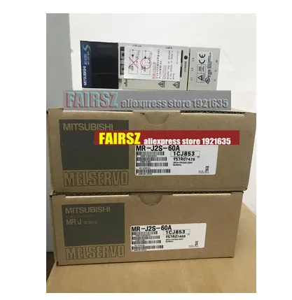 Новый оригинальный с коробкой для Mitsubishi MR J2S 60A серводвигатель переменного тока