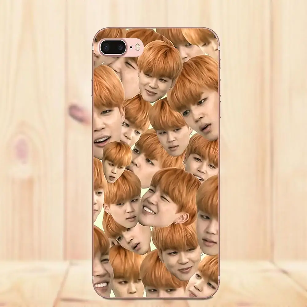 as picture Maerknon Park Jimin для Apple iPhone 4 4S 5 5C 5S SE 6 6S 7 8 Plus X Мягкий ТПУ чехол Аксессуары - Цвет: as picture